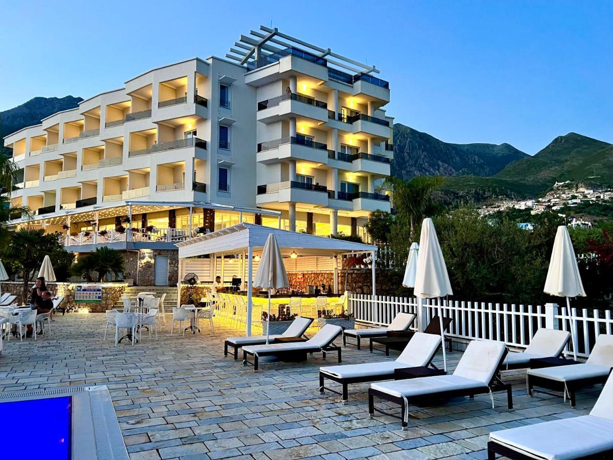 Elysium Hotel Dhërmi Exterior foto