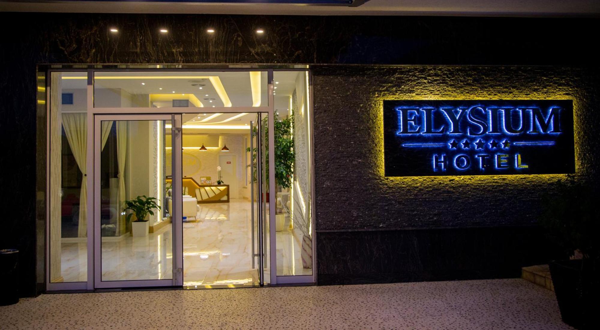 Elysium Hotel Dhërmi Exterior foto