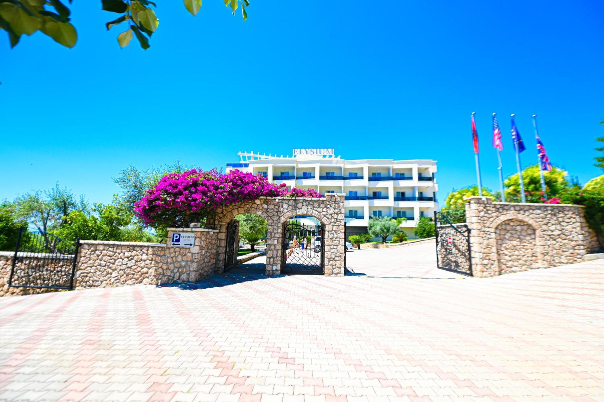 Elysium Hotel Dhërmi Exterior foto
