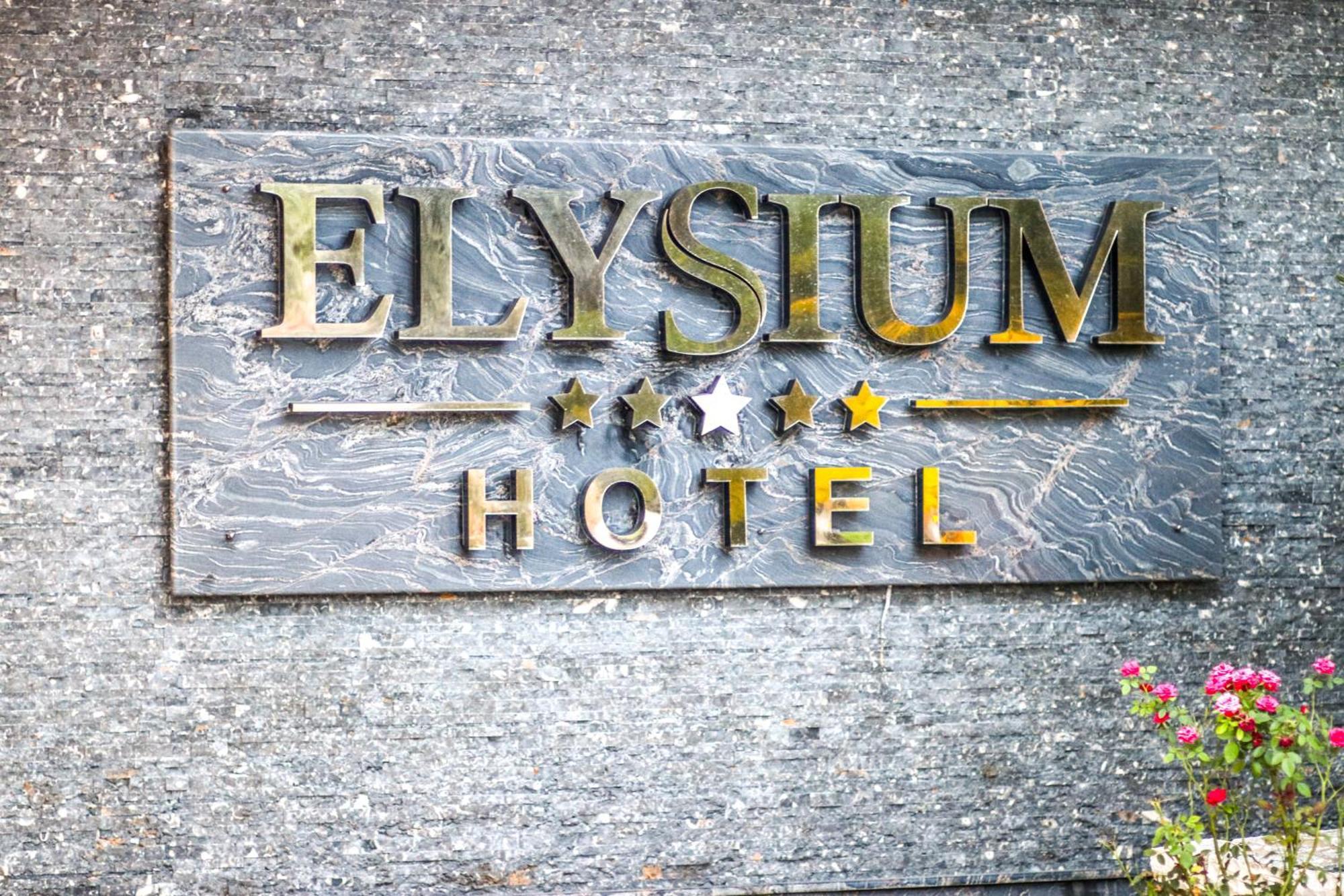 Elysium Hotel Dhërmi Exterior foto